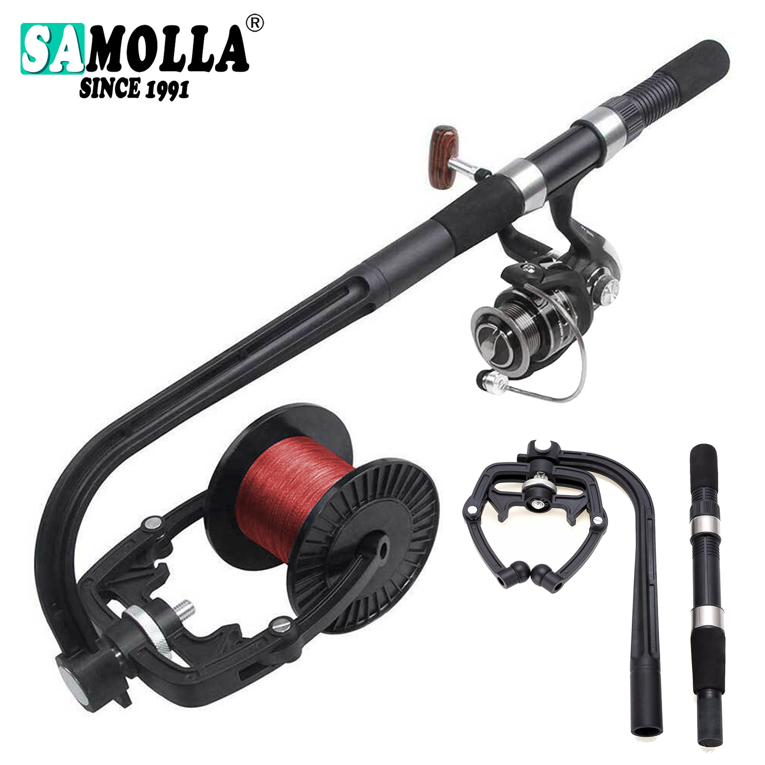 Spincast Reel - Vislijn Spooler Voor Draaiende Baitcasting Line