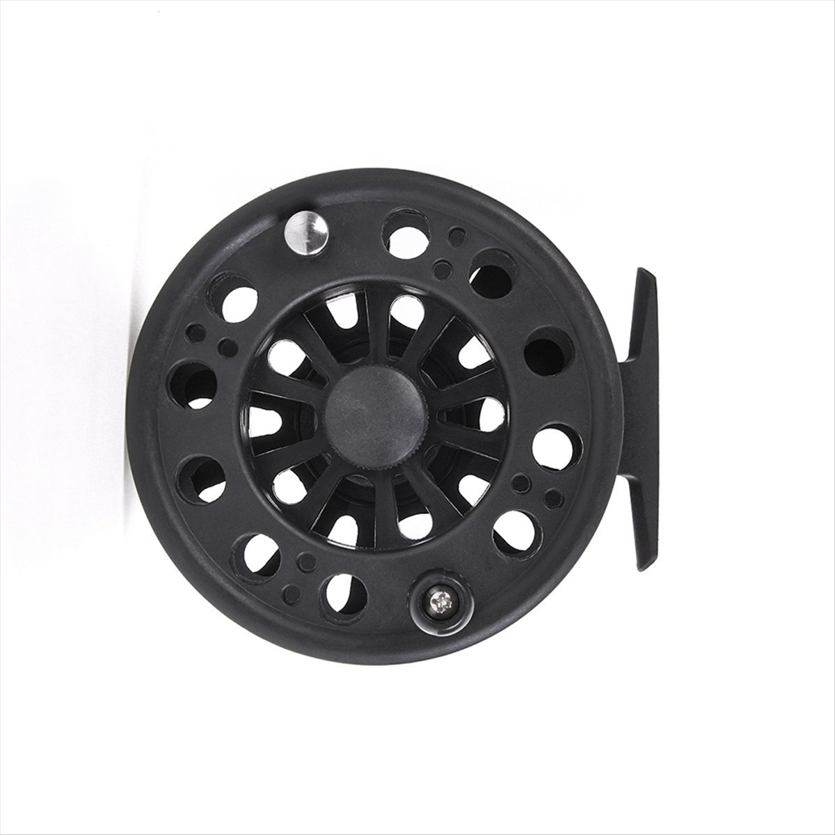 Fly Reel - Nieuwe aanwinst GLA8/9 Zwarte plastic vliegvismolen