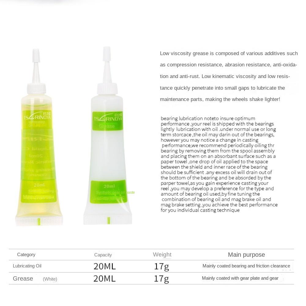 1 set Compressieweerstand Spin - Reel Lubricant recensie en prijs