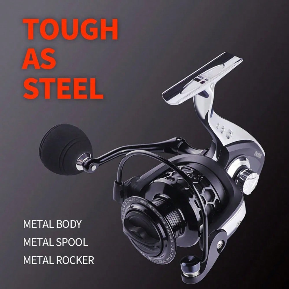 Metalen vismolen voor lange wo - Trolling Reel recensie en prijs